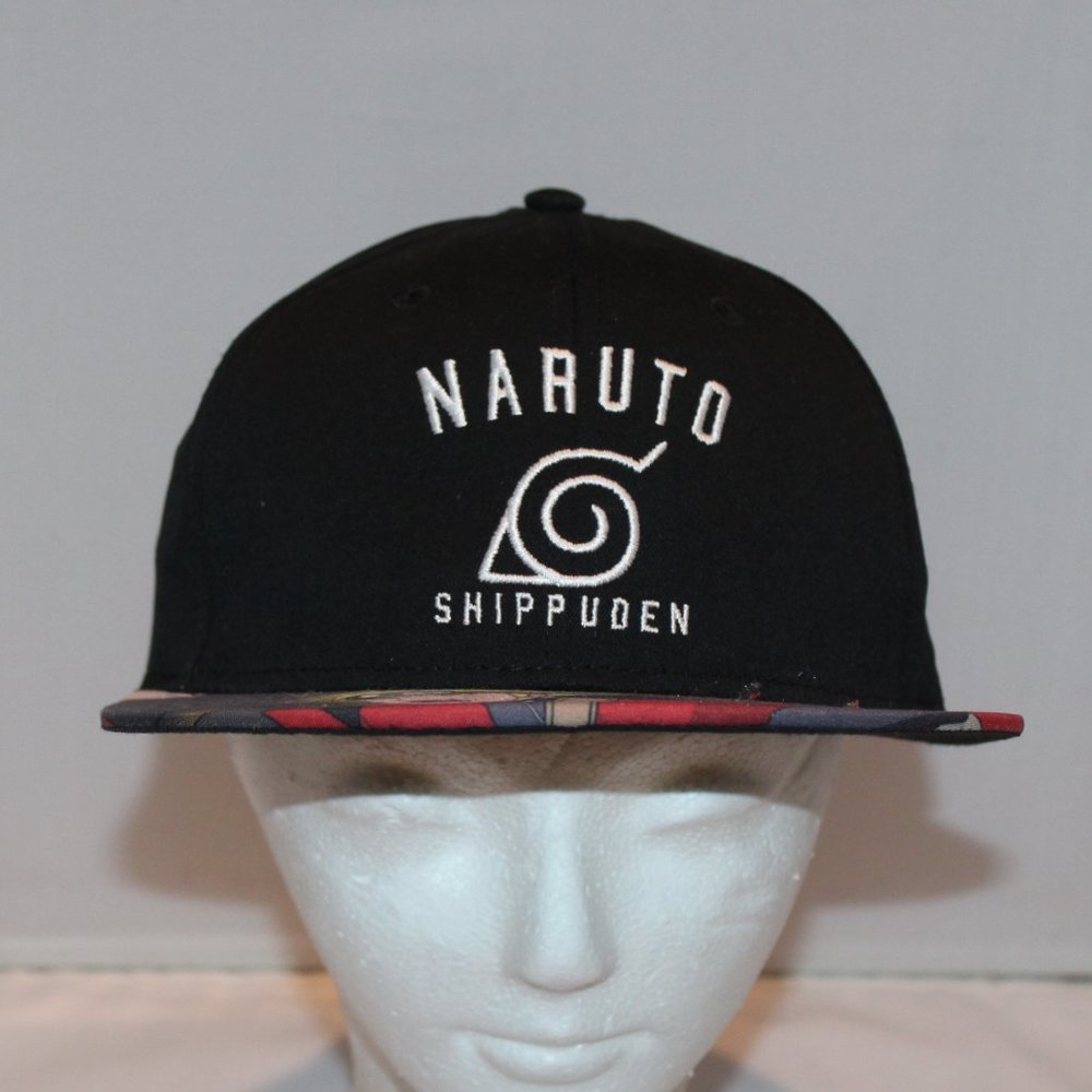 Naruto Shippuden Collection black‎ anime baseball hat cap snapback OSFM
